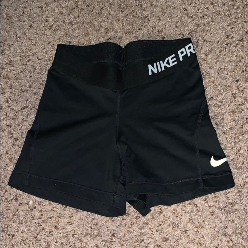 Nike pro spandex shorts